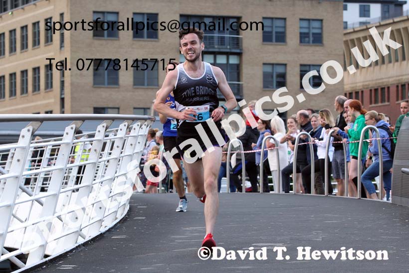 Quayside 5k Road Race, Newcastle/Gateshead, 2021, August 11th. Photo: David T. Hewitson/Sports for All Pics